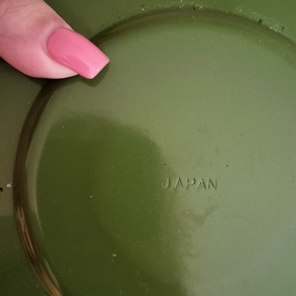 Vintage green melting pot 70s - Picture 3 of 6